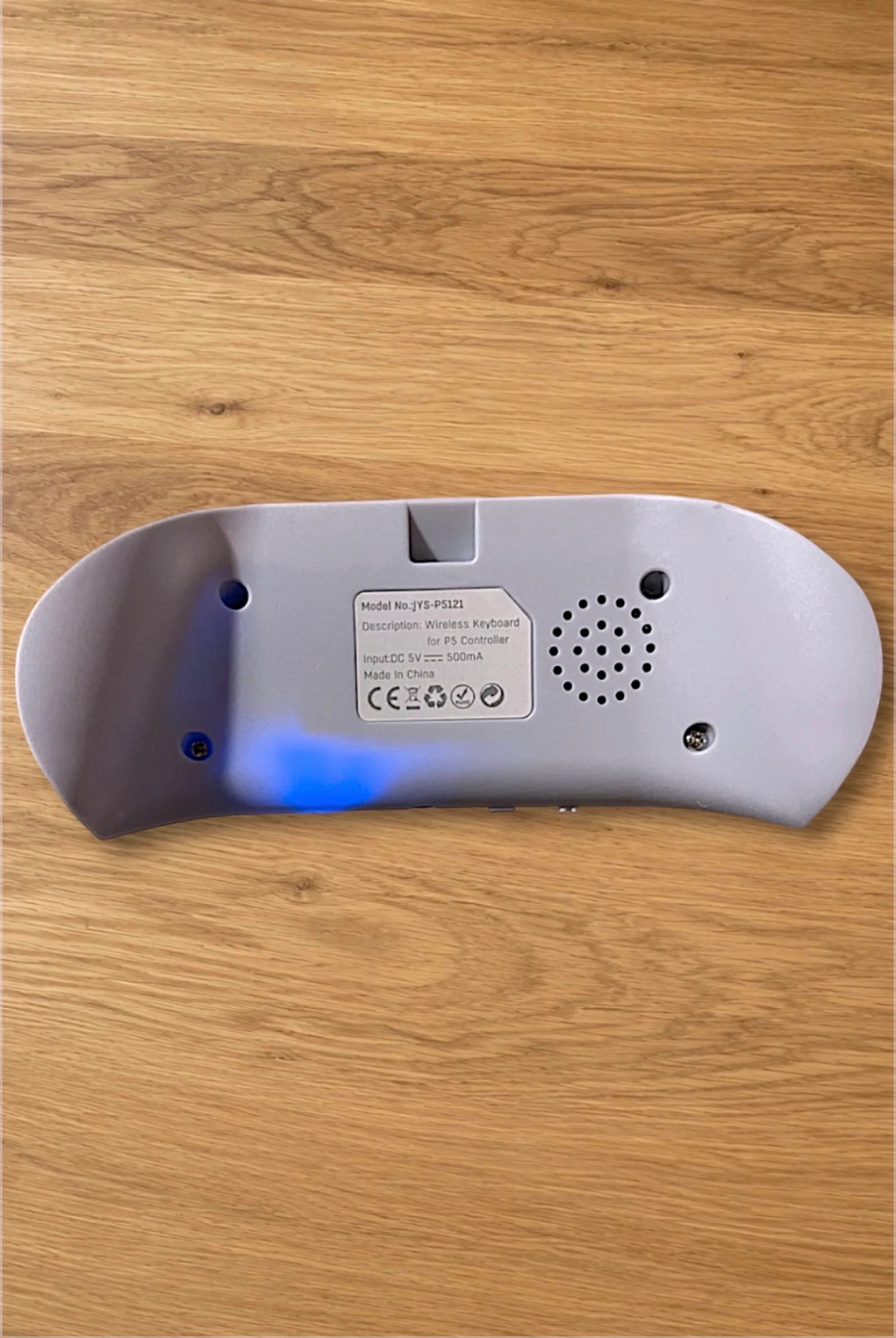 Clavier sans fil Bluetooth QWERTY pour Manette PS5 – photo 3